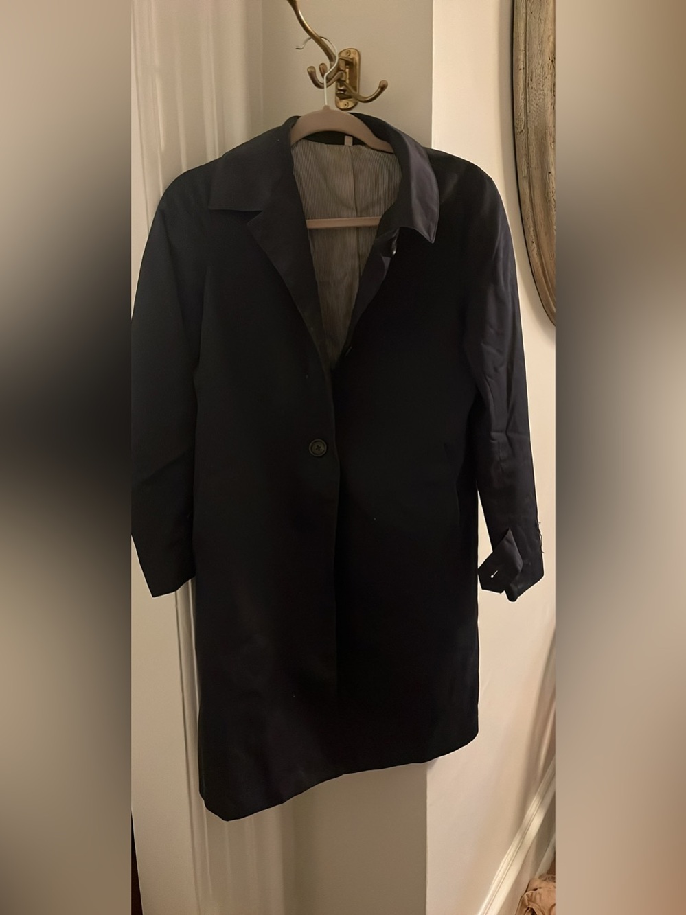 Muji Navi Women's Single-Breasted Trencb Coat